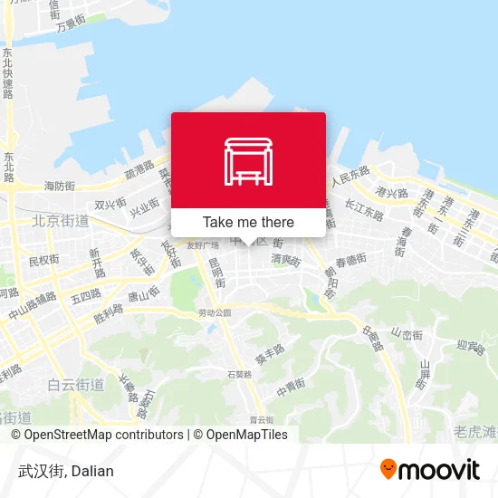 武汉街 map