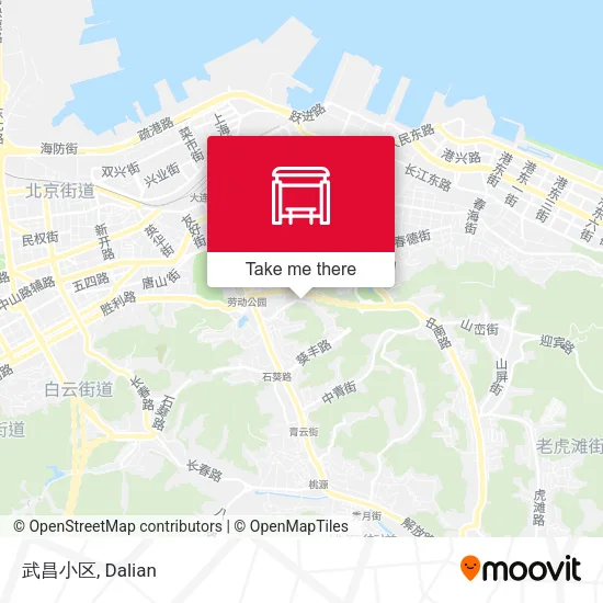武昌小区 map
