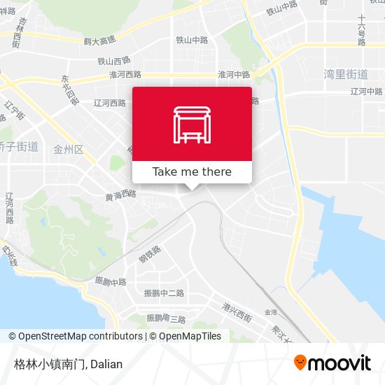 格林小镇南门 map