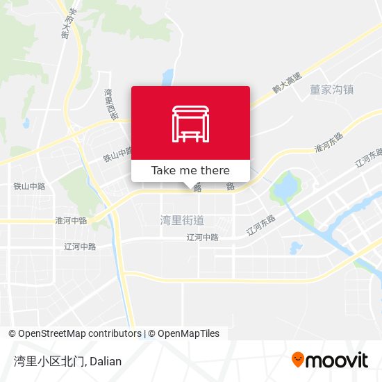 湾里小区北门 map