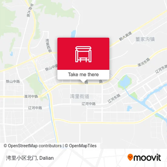 湾里小区北门 map