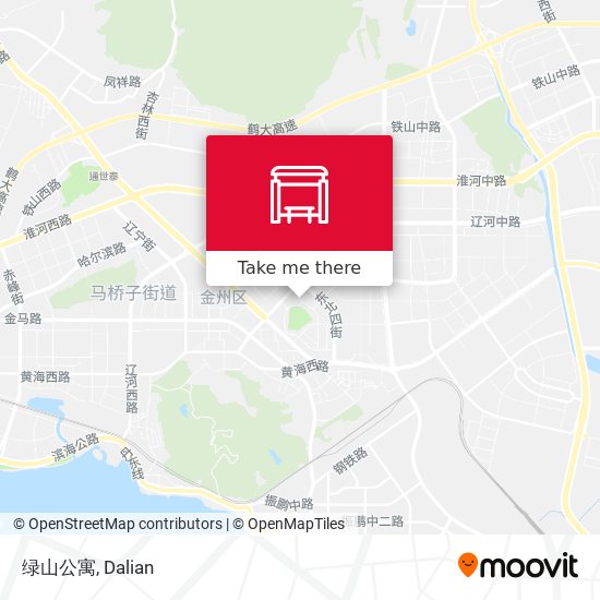 绿山公寓 map