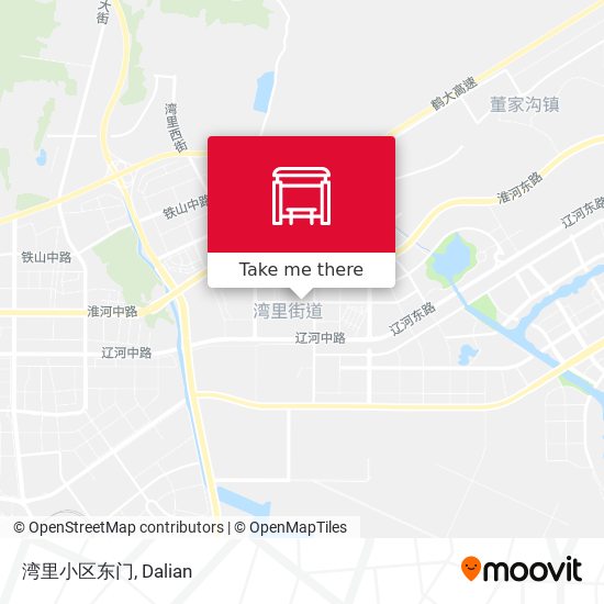 湾里小区东门 map