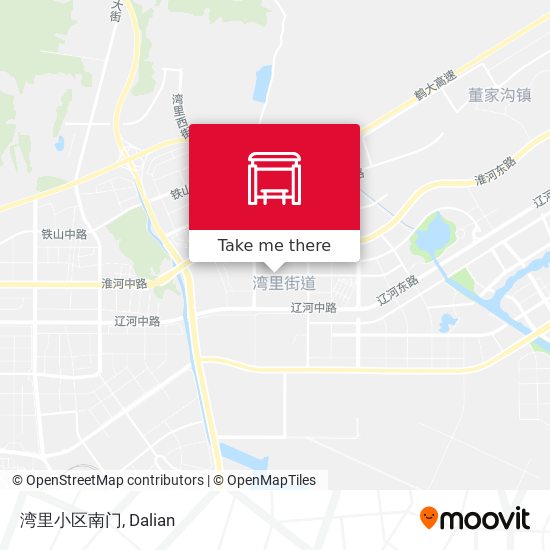 湾里小区南门 map