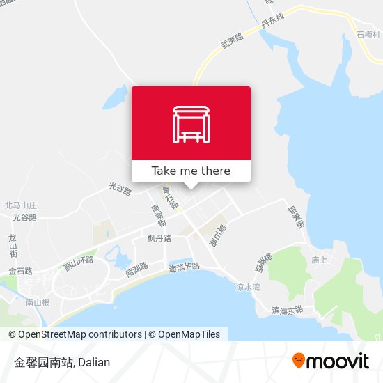 金馨园南站 map