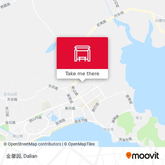 金馨园 map