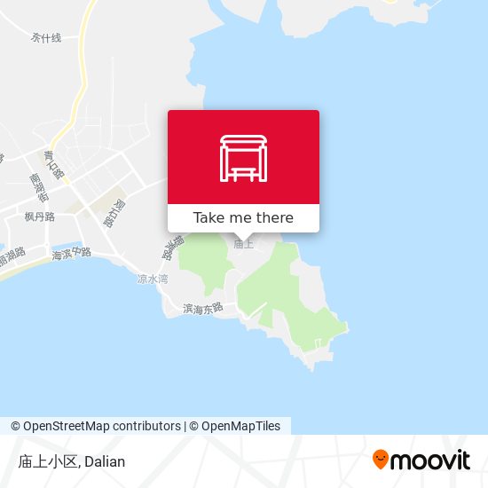 庙上小区 map