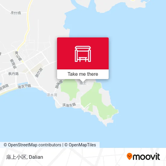 庙上小区 map