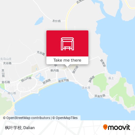 枫叶学校 map