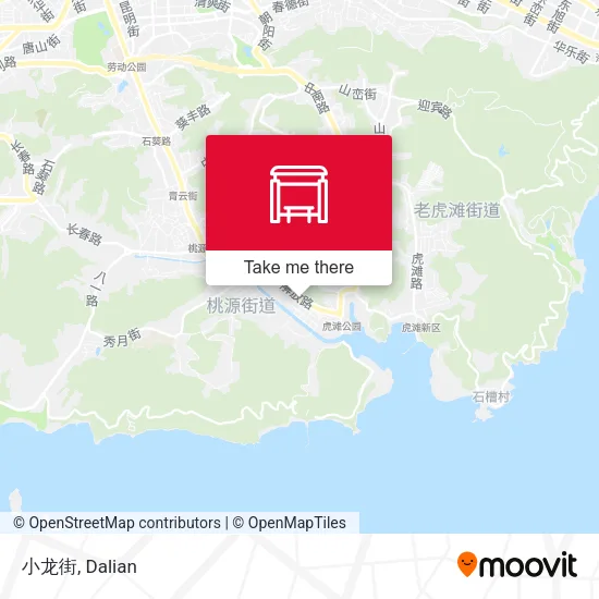 小龙街 map