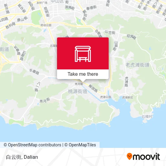 白云街 map