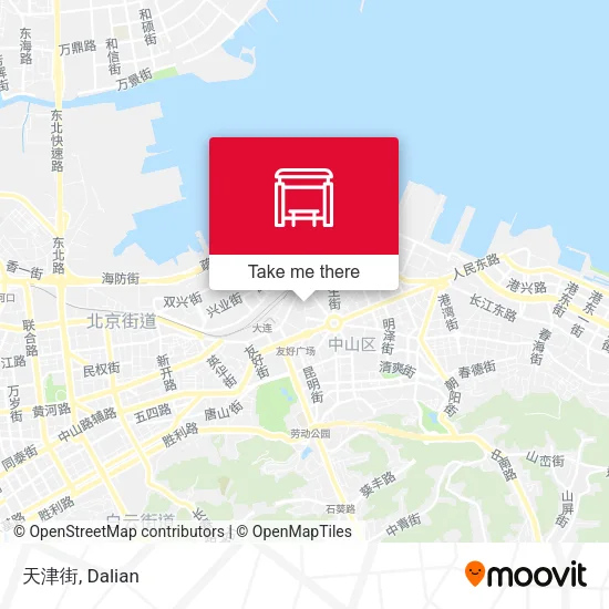 天津街 map