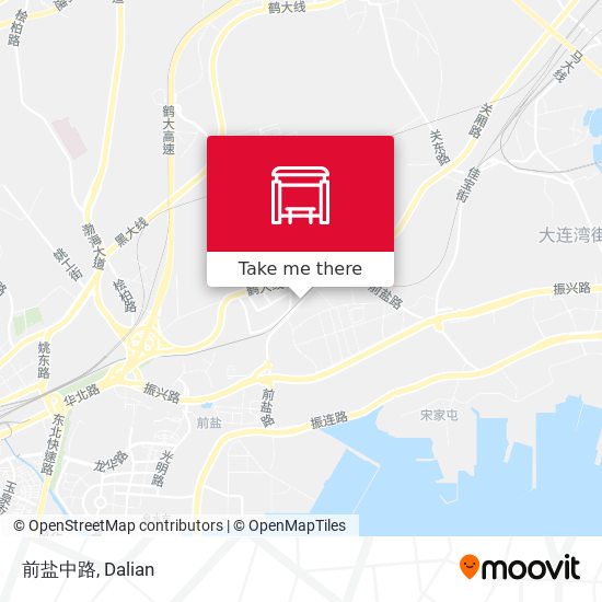 前盐中路 map