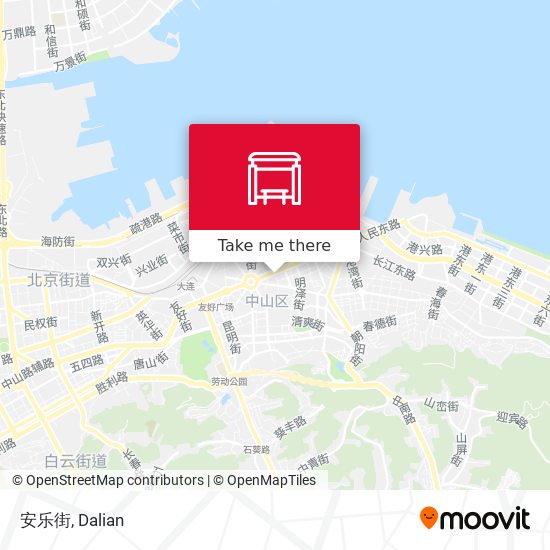 安乐街 map