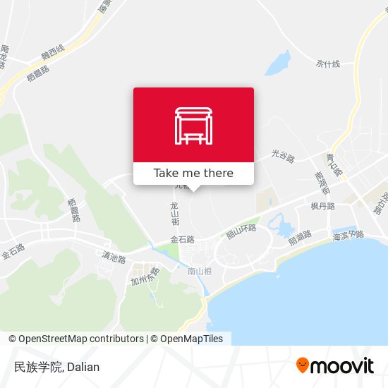 民族学院 map