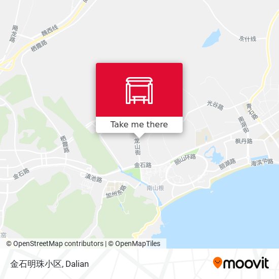 金石明珠小区 map