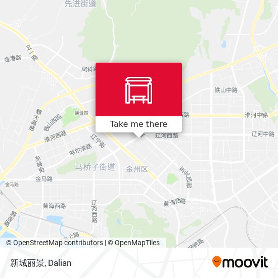 新城丽景 map
