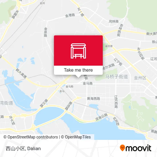 西山小区 map