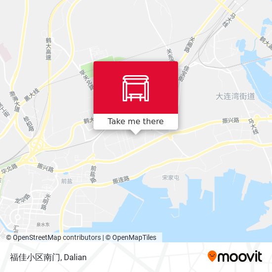 福佳小区南门 map