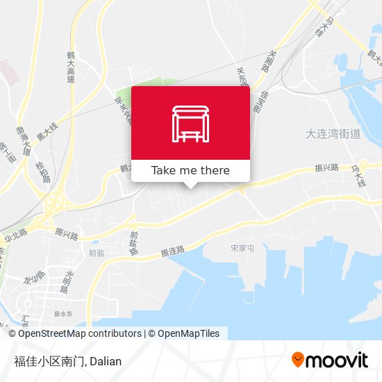 福佳小区南门 map