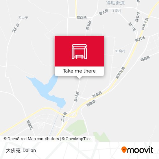 大佛苑 map