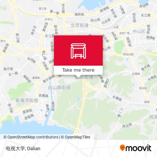 电视大学 map