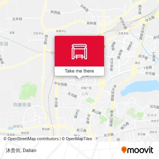 沐贵街 map