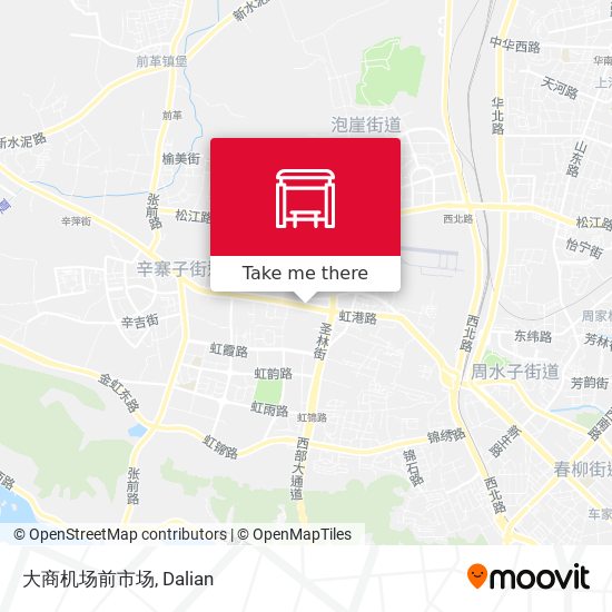 大商机场前市场 map