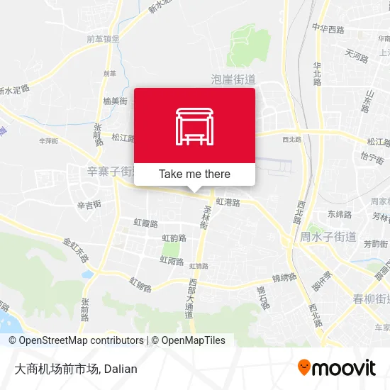 大商机场前市场 map