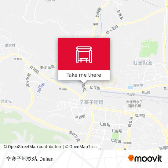 辛寨子地铁站 map