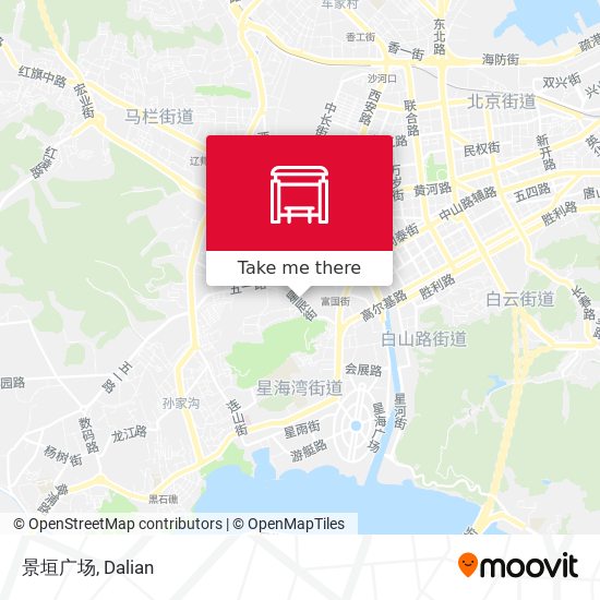 景垣广场 map