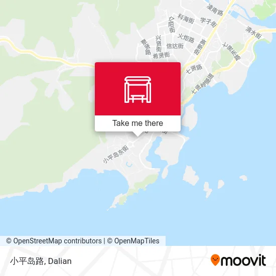 小平岛路 map