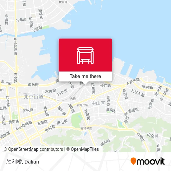 胜利桥 map