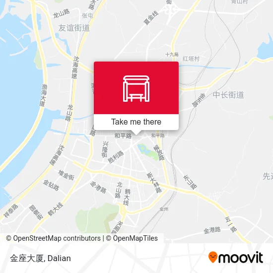 金座大厦 map