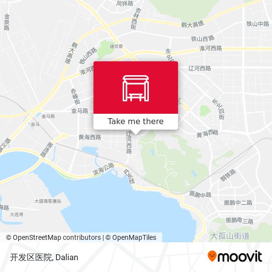 开发区医院 map
