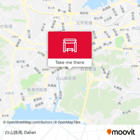 白山路南 map