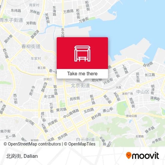 北岗街 map