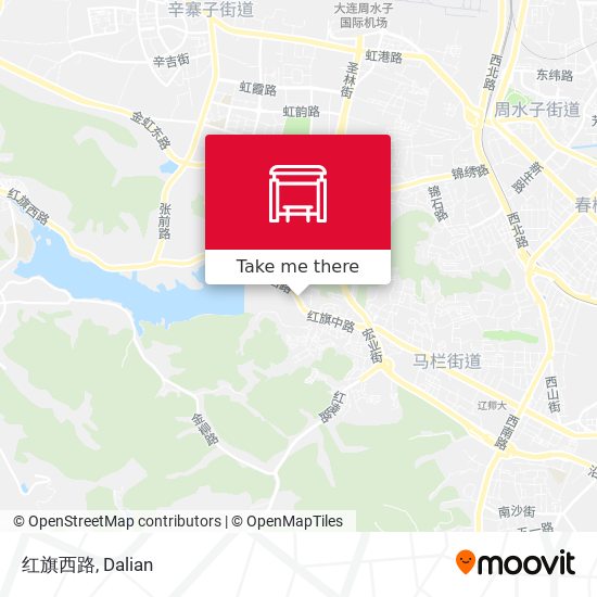 红旗西路 map