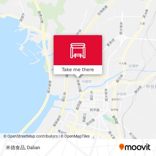 米德食品 map