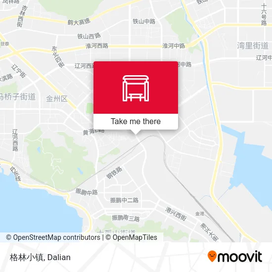格林小镇 map