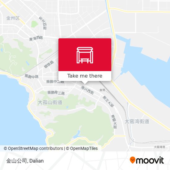 金山公司 map