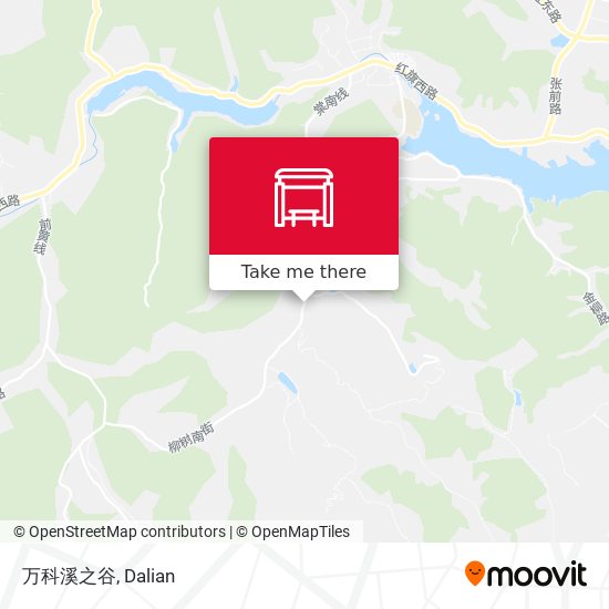 万科溪之谷 map