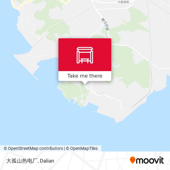 大孤山热电厂 map