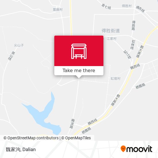 魏家沟 map