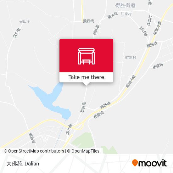 大佛苑 map