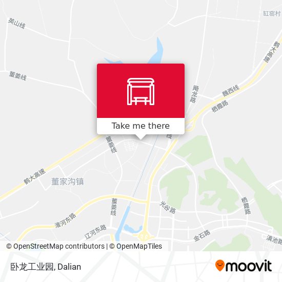 卧龙工业园 map