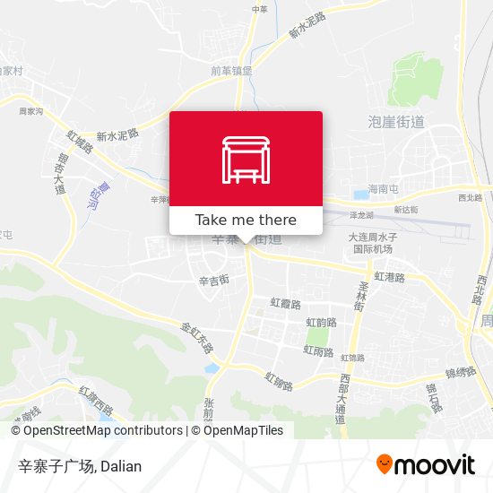 辛寨子广场 map