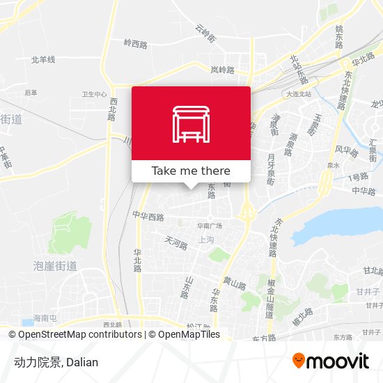 动力院景 map