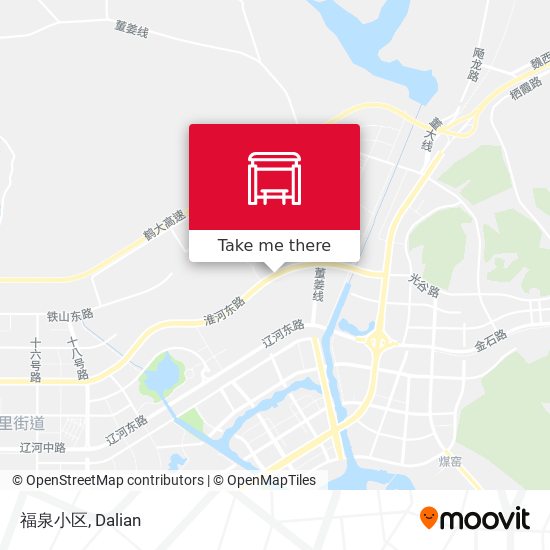 福泉小区 map