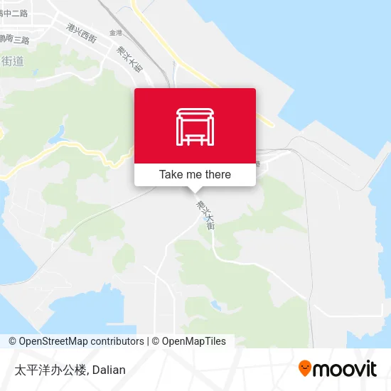 太平洋办公楼 map